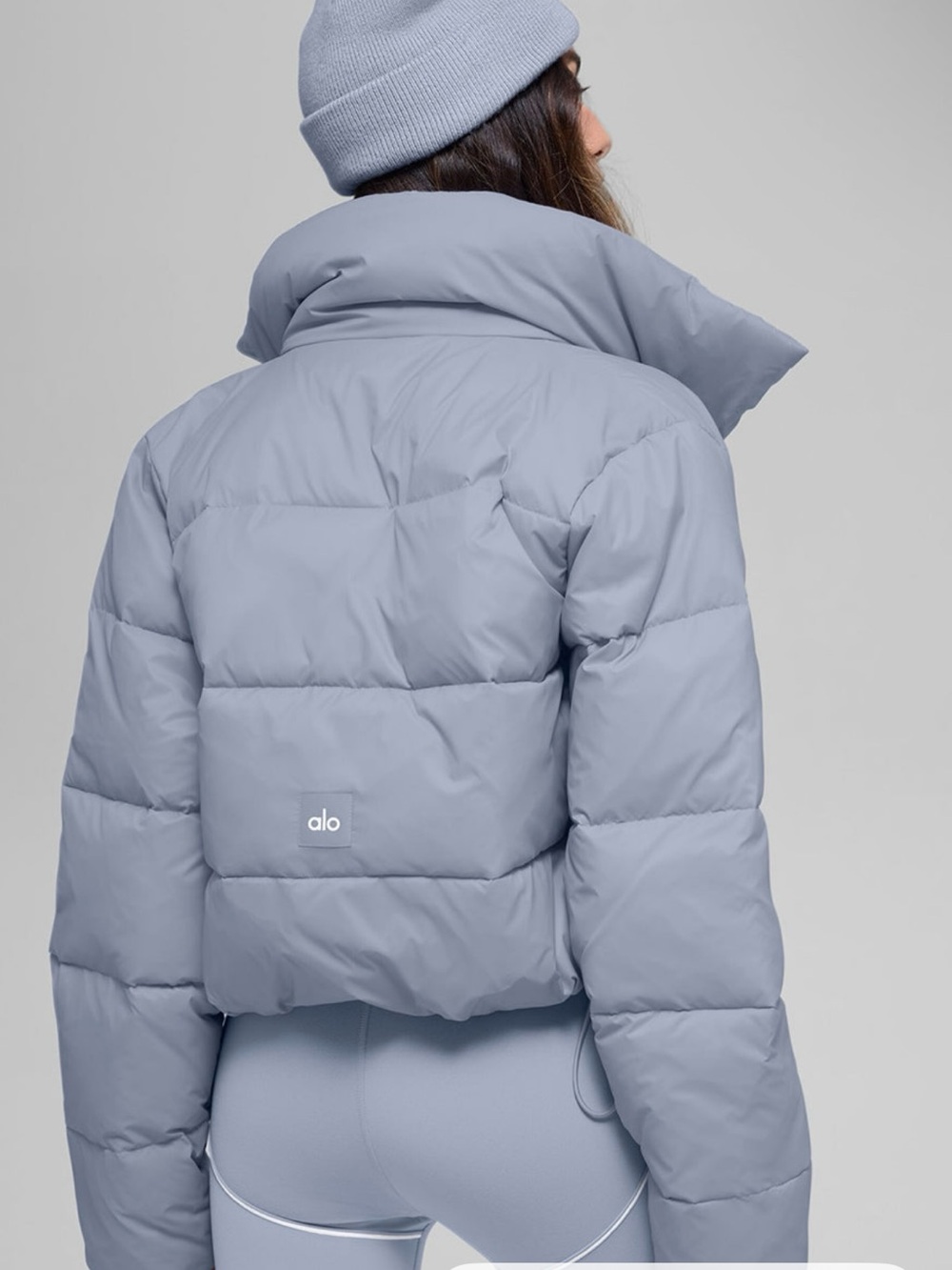 ALO GOLD RUSH PUFFER IN WINTERFROST